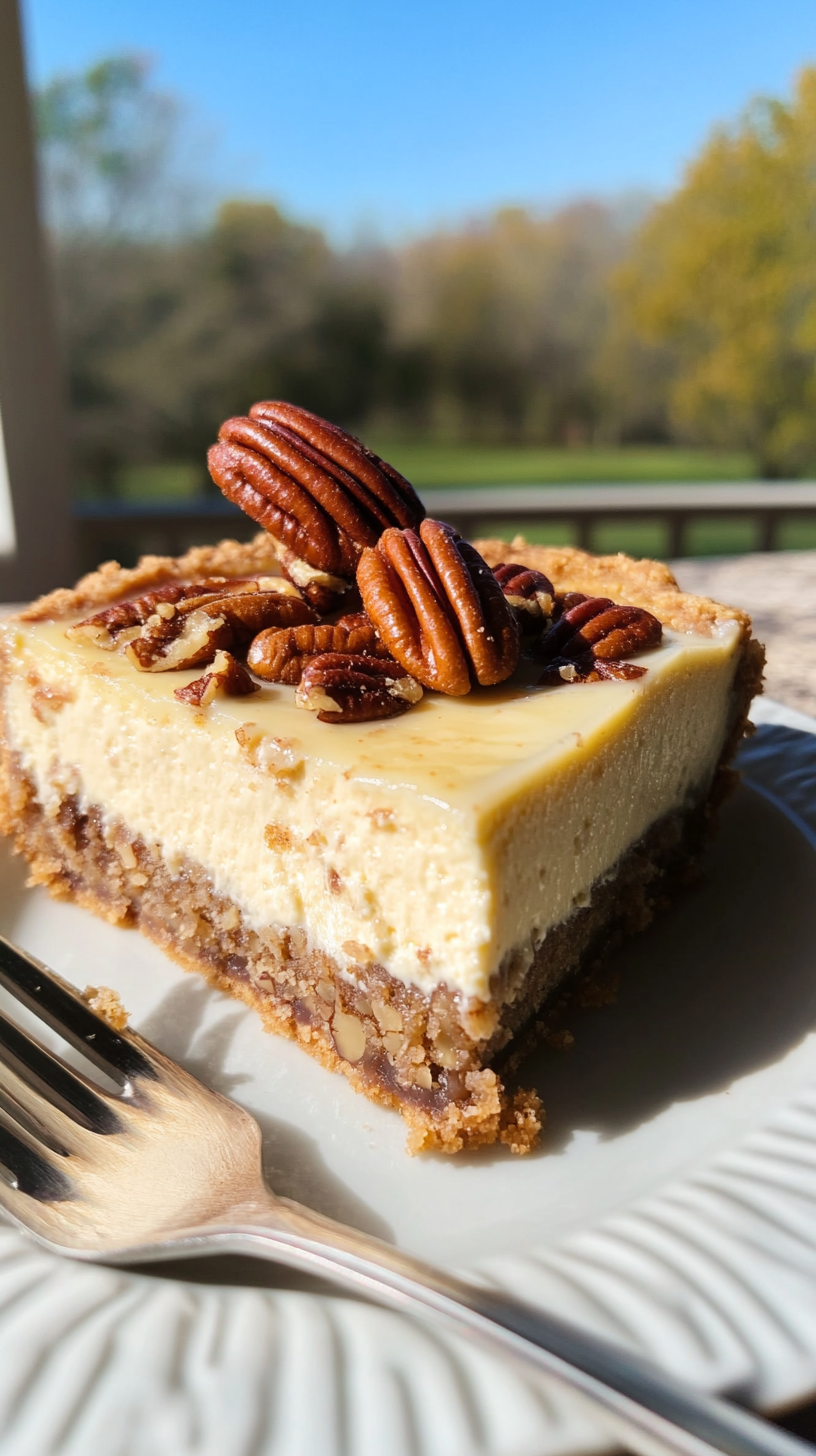 Pecan Pie Cheesecake: The Ultimate Dessert Mashup