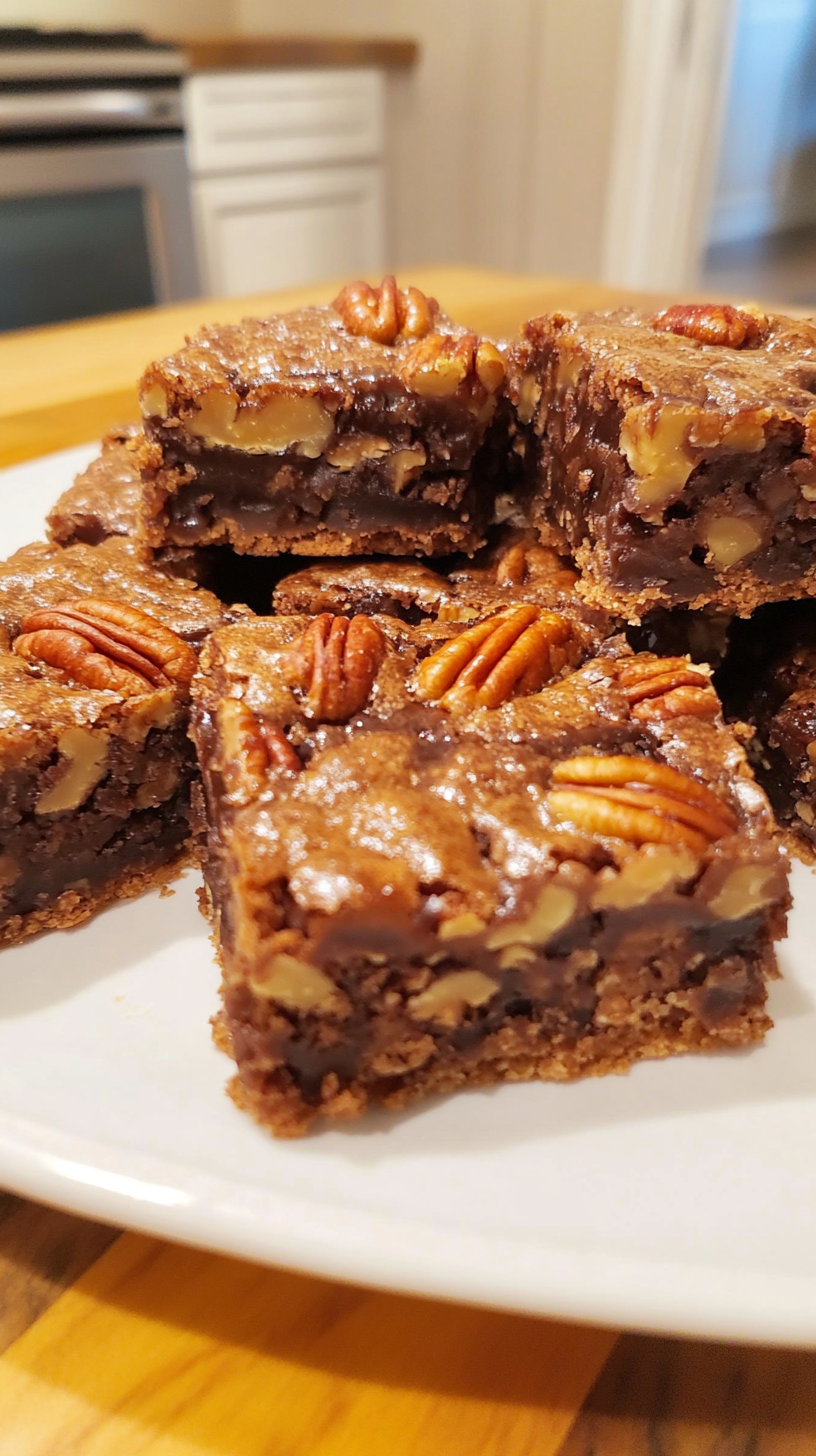 Pecan Turtles Bars: A Classic Chocolate Caramel Treat