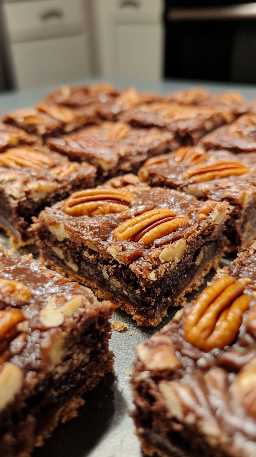 Pecan Turtles Bars: A Classic Chocolate Caramel Treat