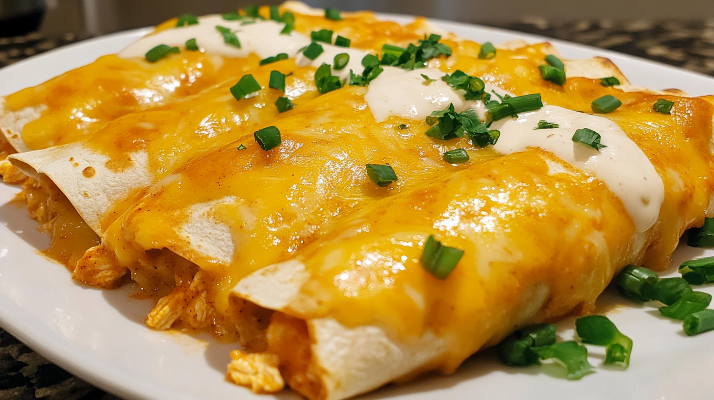 Buffalo Chicken Enchiladas: A Spicy and Flavorful Recipe