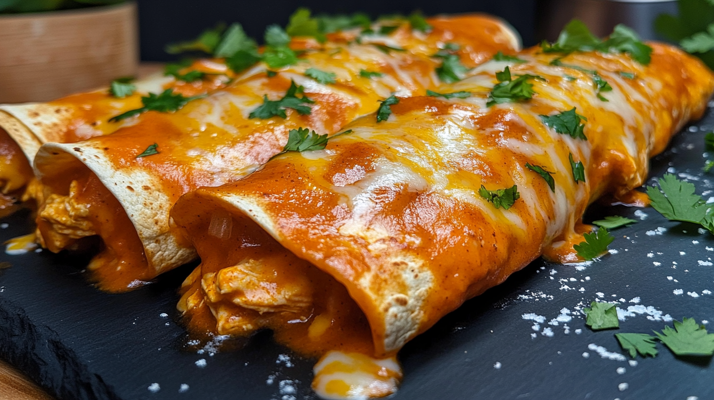 Buffalo Chicken Enchiladas: A Spicy and Flavorful Recipe