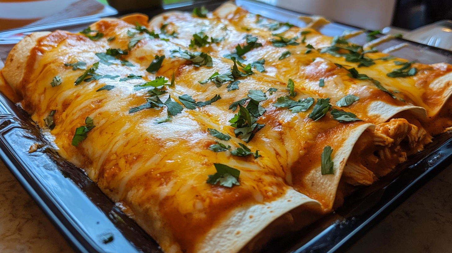 Buffalo Chicken Enchiladas: A Spicy and Flavorful Recipe