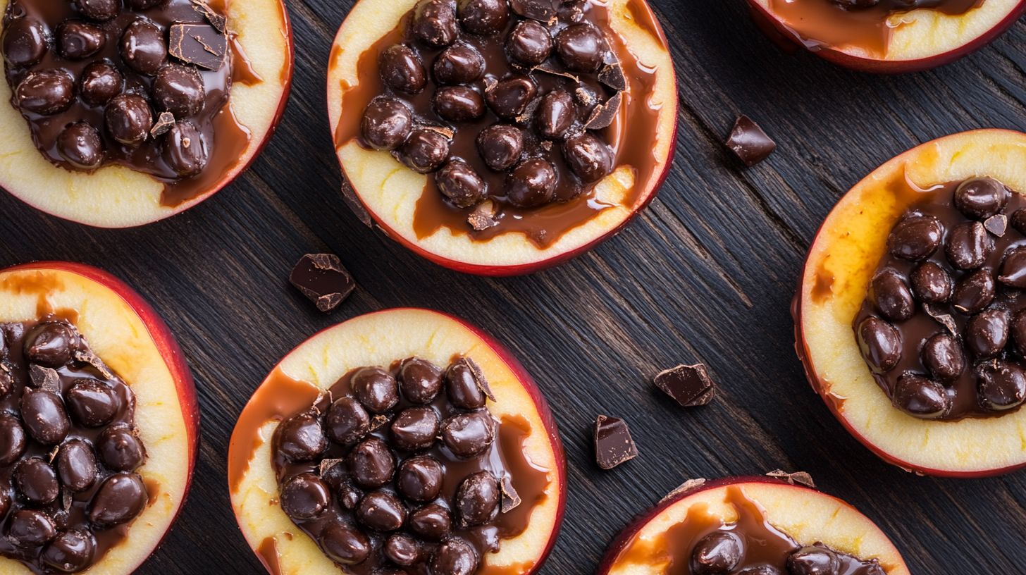 Chocolate Turtle Apple Slices: A Healthy and Delicious Treat