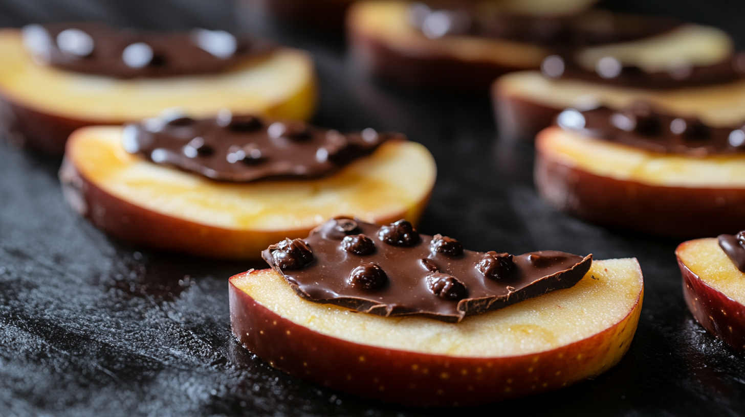 Chocolate Turtle Apple Slices: A Healthy and Delicious Treat