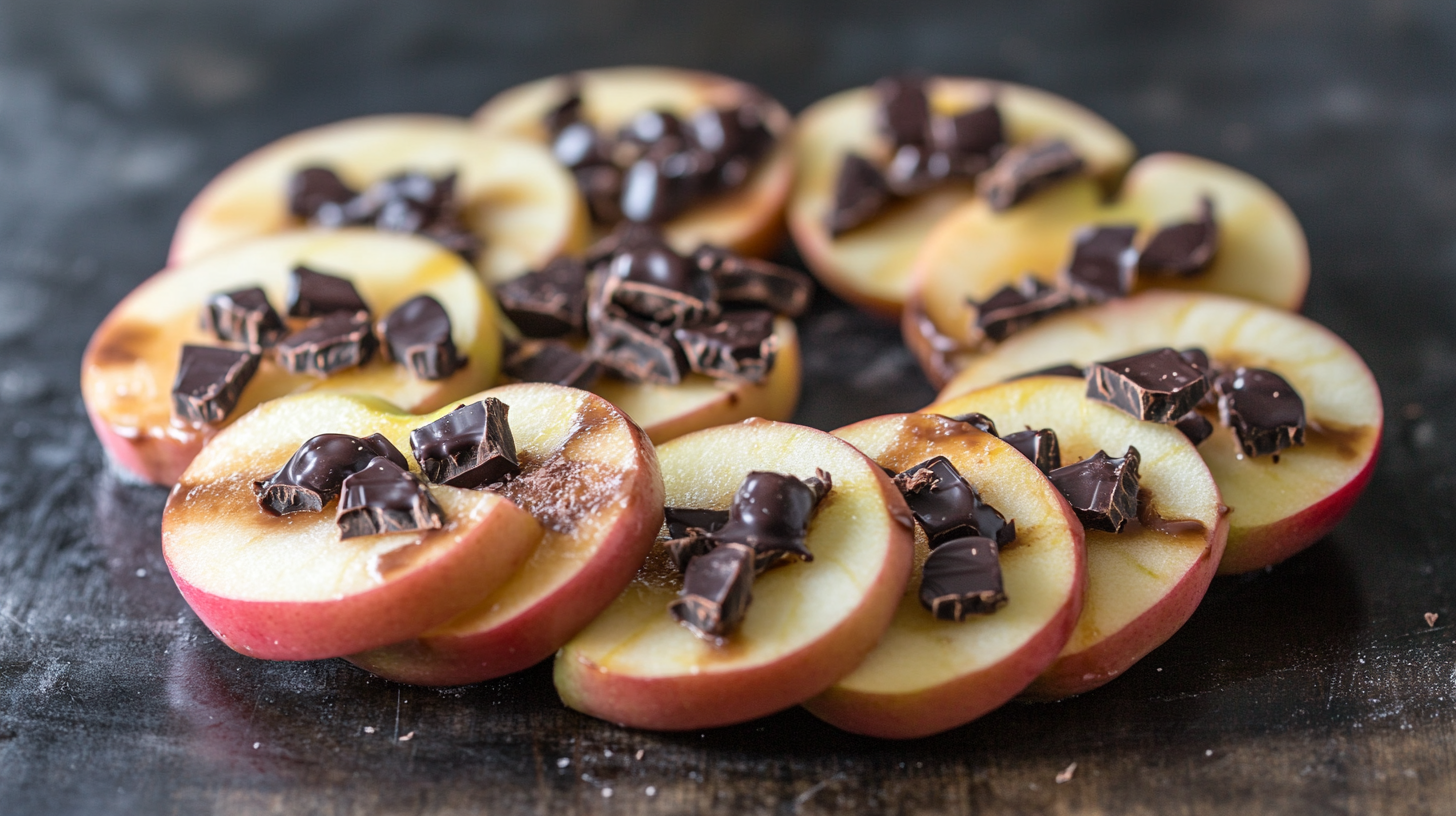 Chocolate Turtle Apple Slices: A Healthy and Delicious Treat