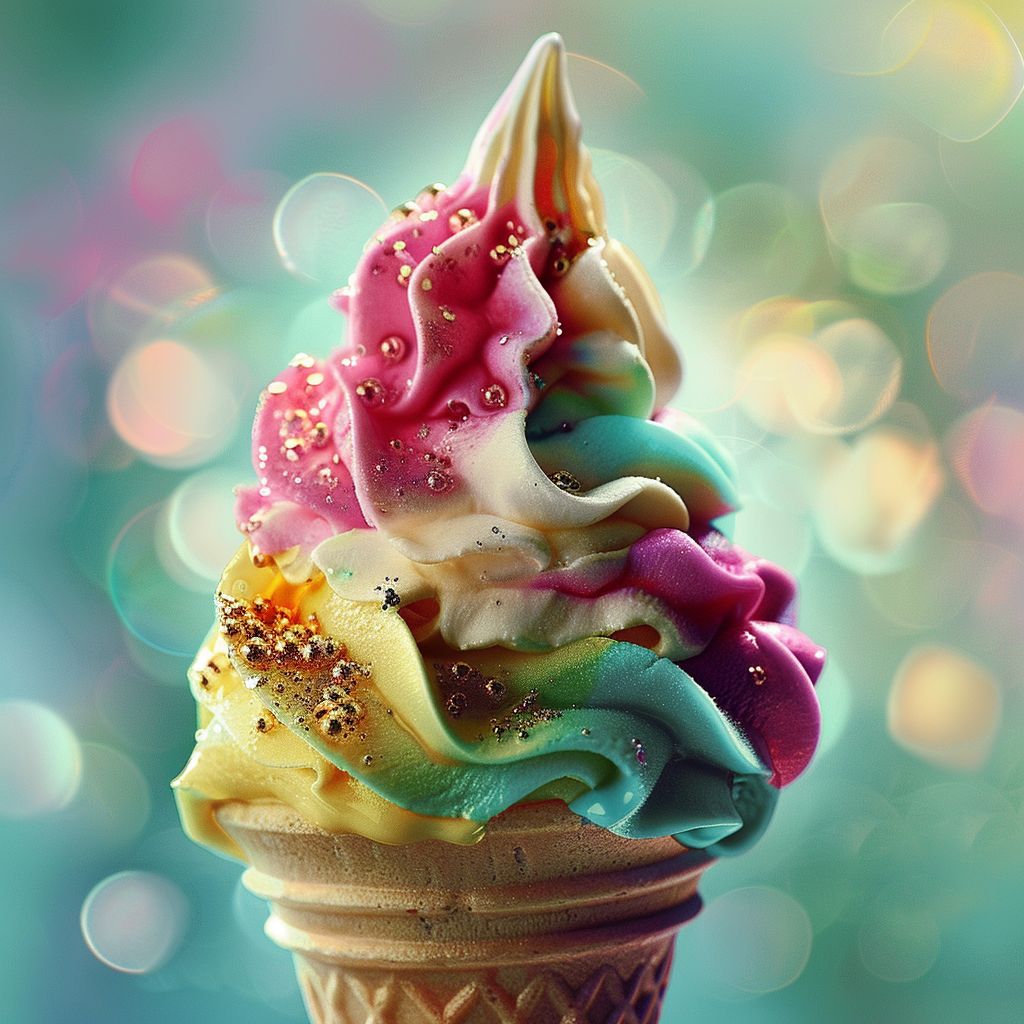 i need a sweet ice-cream, wow I love it