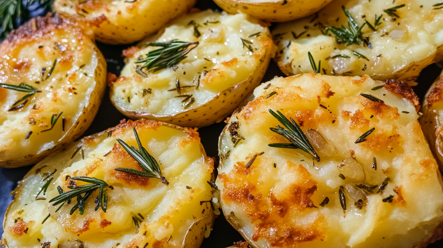 Rosemary Garlic Smashed Potatoes: The Perfect Side Dish