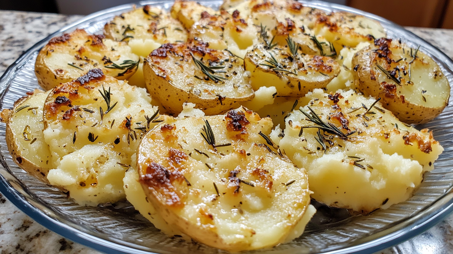 Rosemary Garlic Smashed Potatoes: The Perfect Side Dish