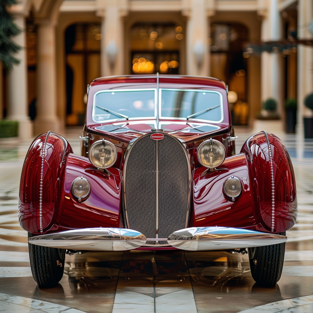 une belle voiture de luxe