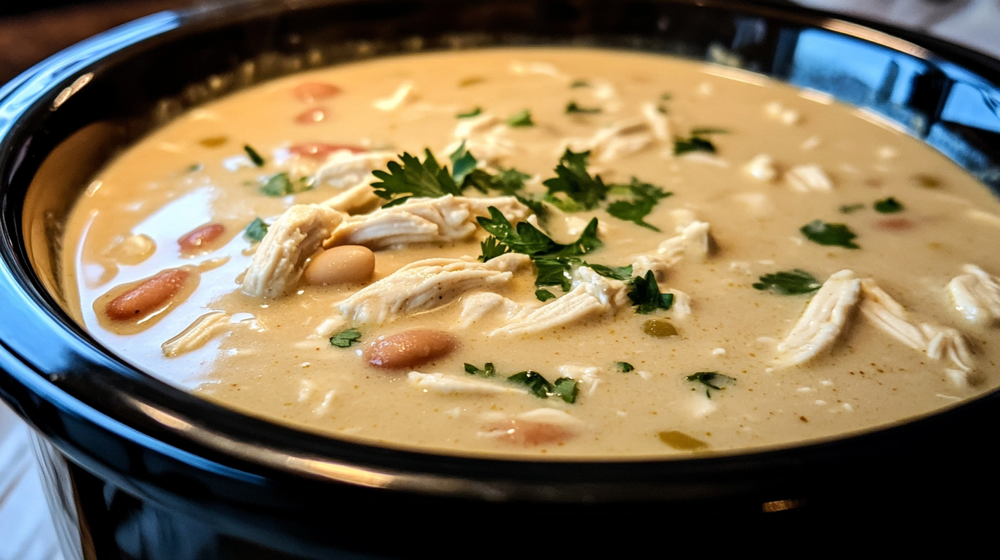 Creamy Crockpot White Chicken Chili: A Comfort Food Classic