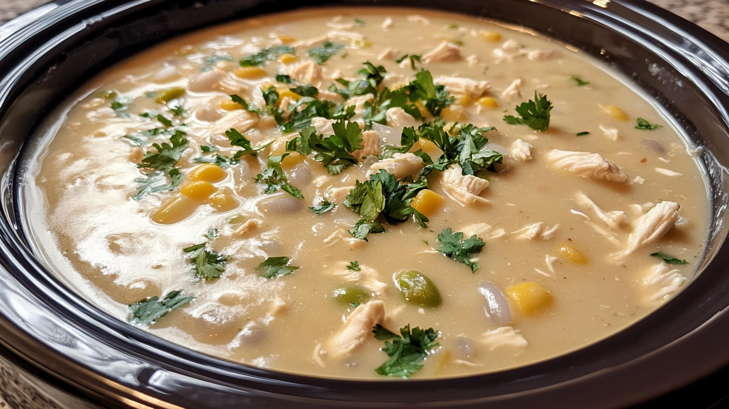 Creamy Crockpot White Chicken Chili: A Comfort Food Classic