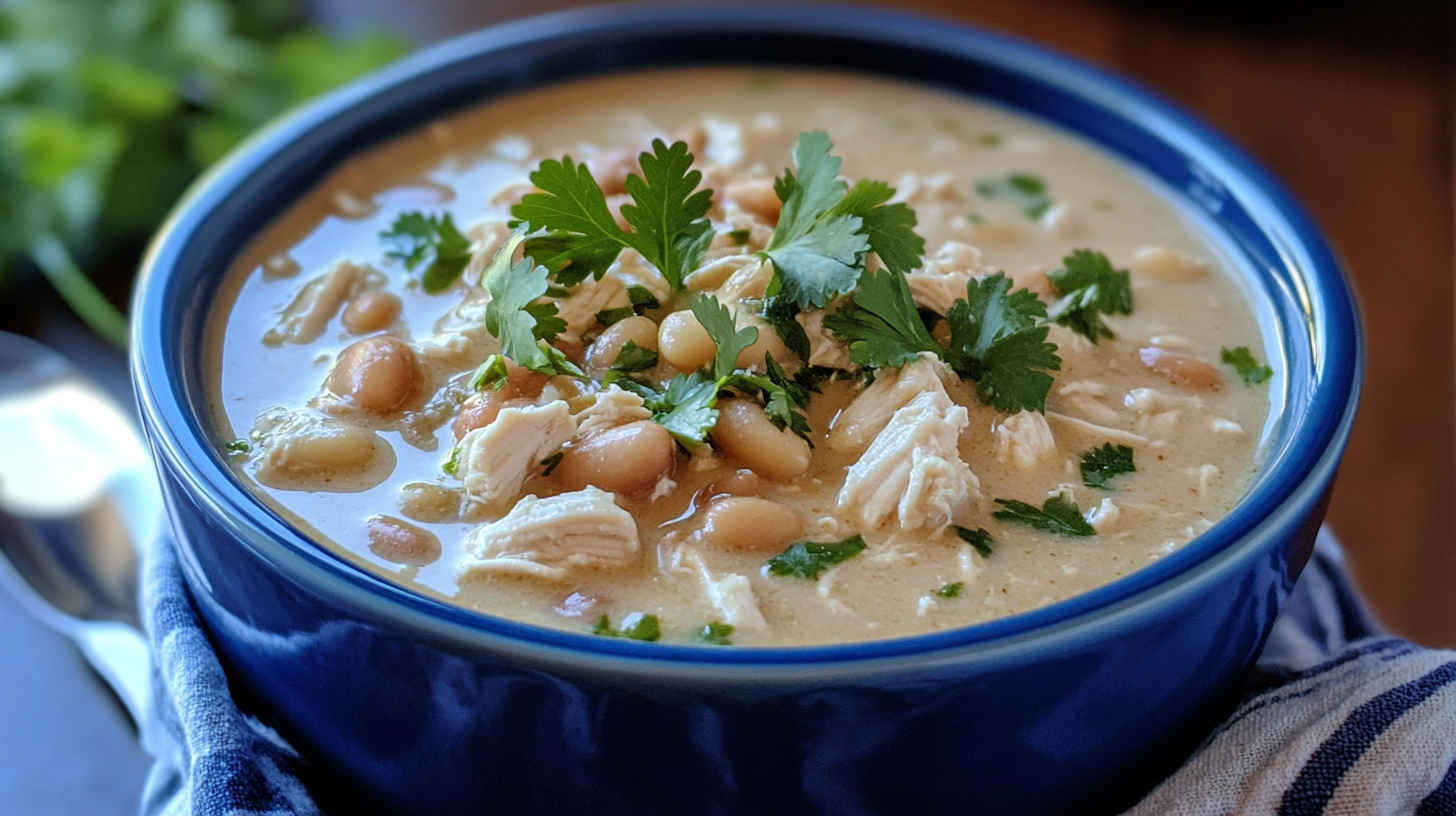 Creamy Crockpot White Chicken Chili: A Comfort Food Classic