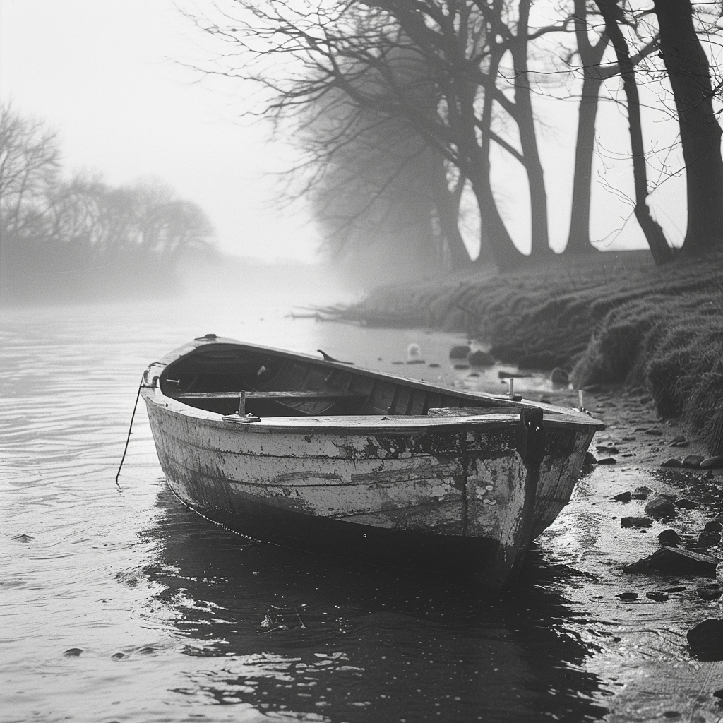 a lovely black and white day