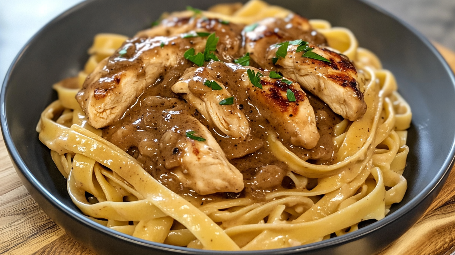 Chicken Marsala Fettuccine: A Creamy Italian Classic