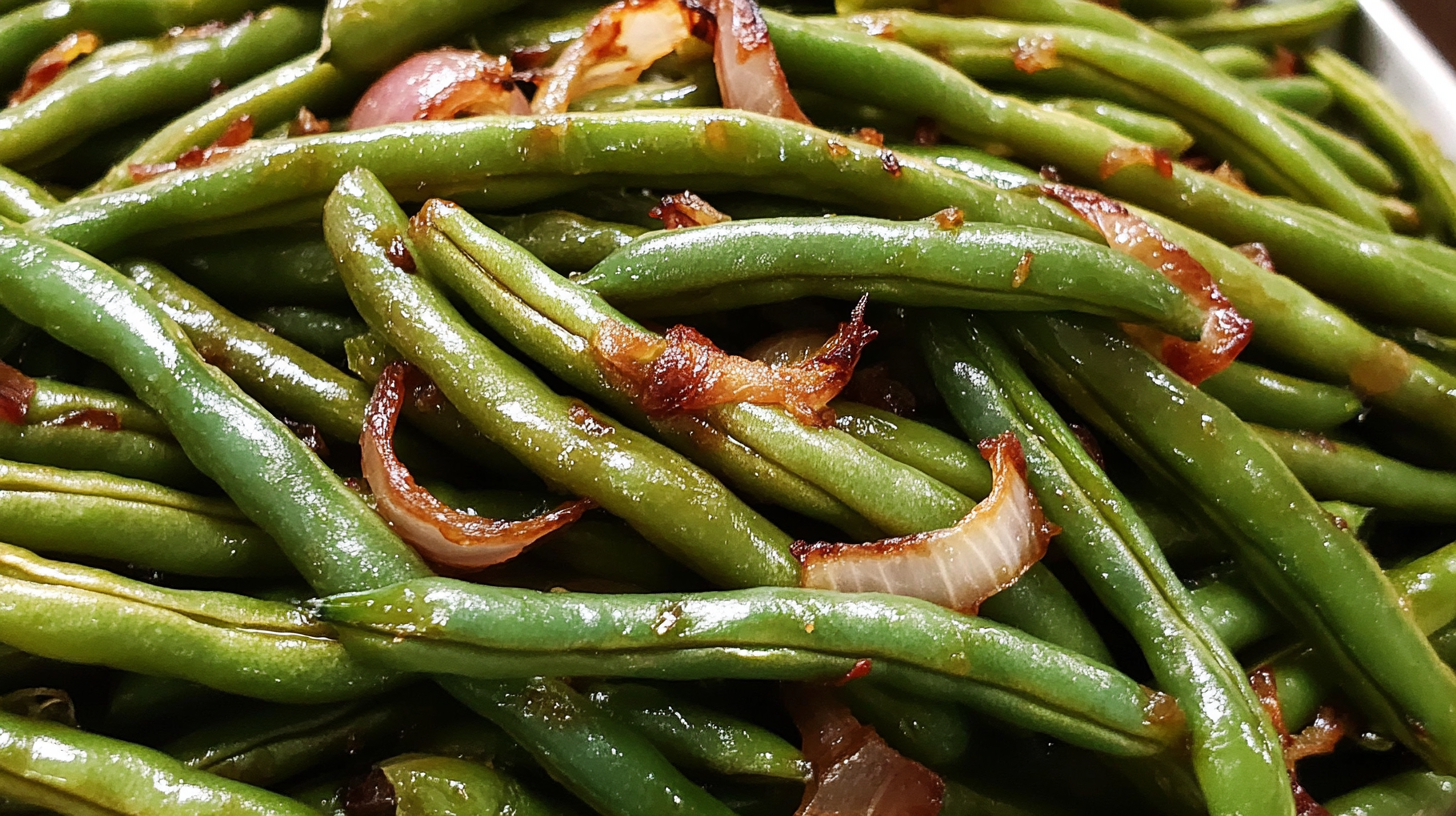 Roasted Green Beans With Caramelized Onions: A Delicious Side Dish